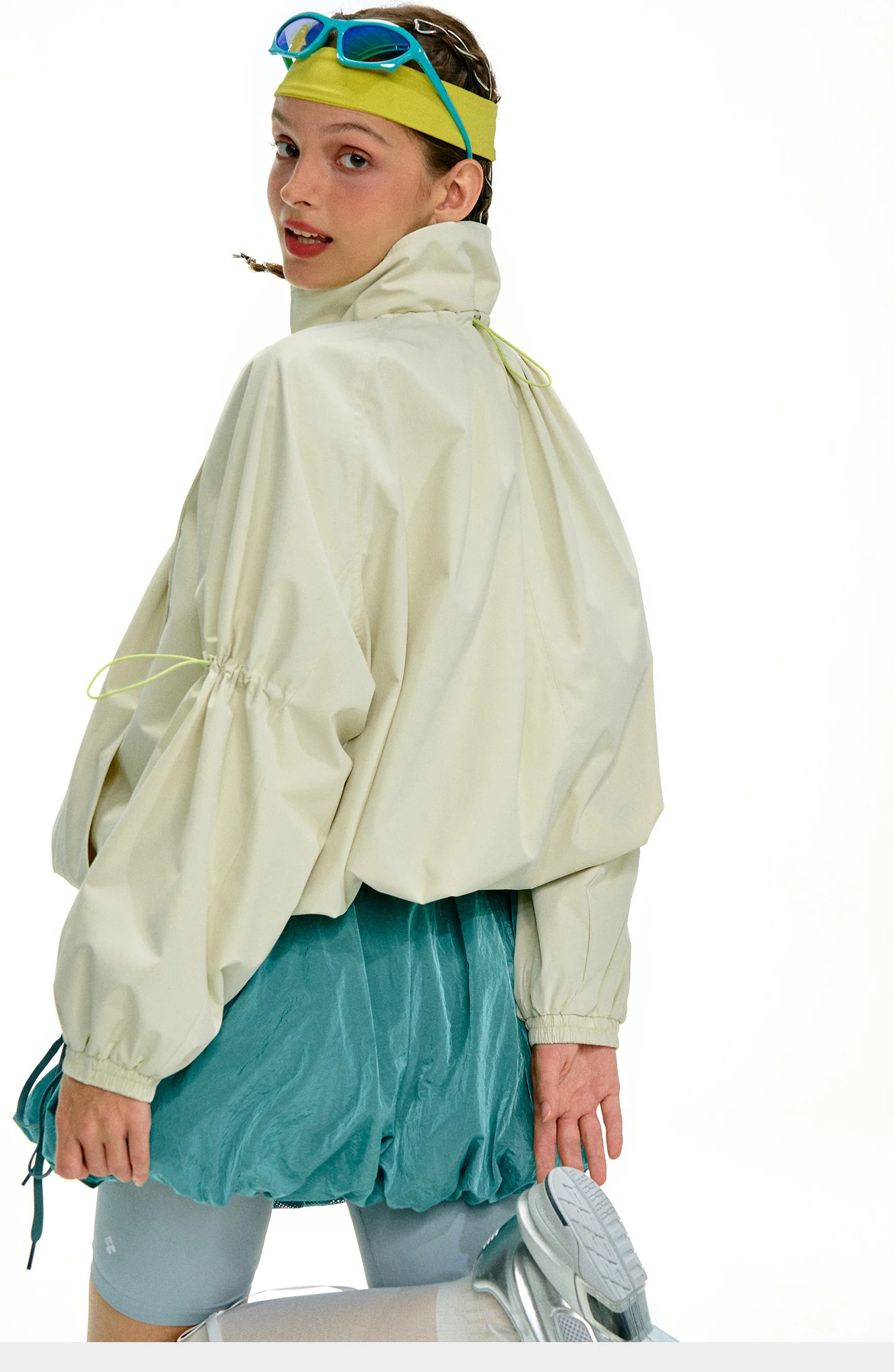 NOTHOMME Flower Bud Collar Balloon Suit - Image 41