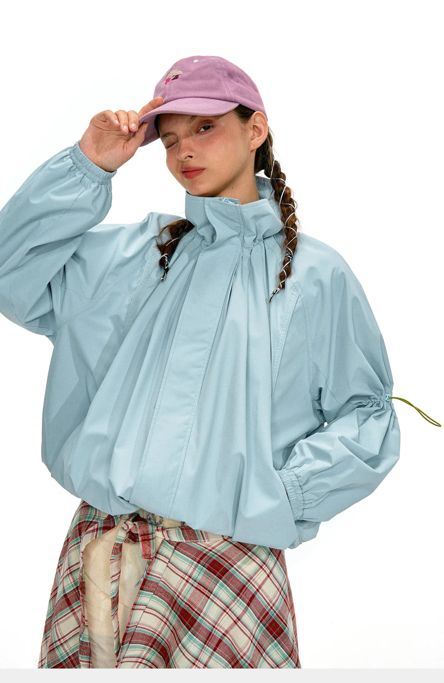 NOTHOMME Flower Bud Collar Balloon Suit - Image 44