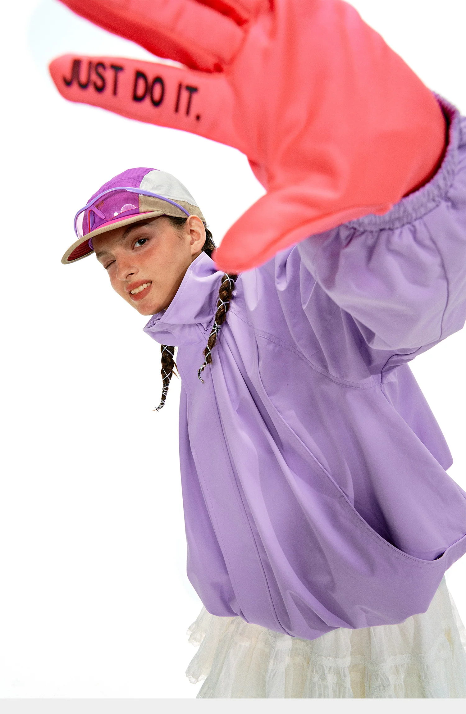 NOTHOMME Flower Bud Collar Balloon Suit - Image 9