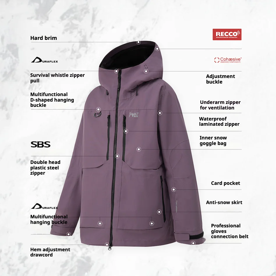 Pomt Big Mountain Futurx 2L Snow Jacket - Image 10