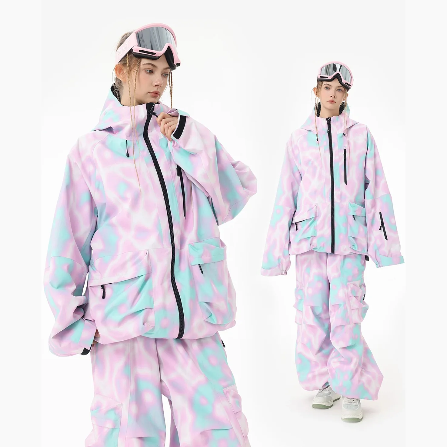 POMT CleanF Oversize 2L Snow Jackets – Unisex - Image 3