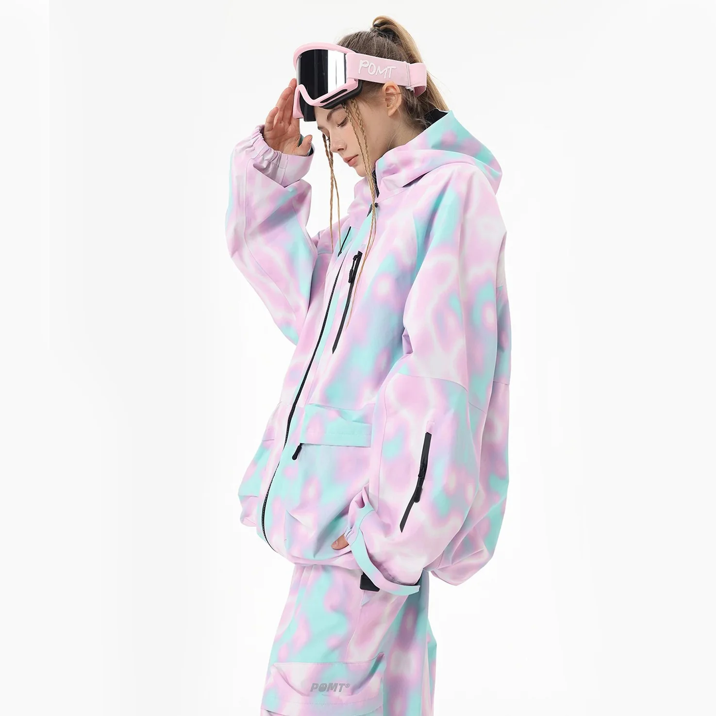 POMT CleanF Oversize 2L Snow Jackets – Unisex - Image 4