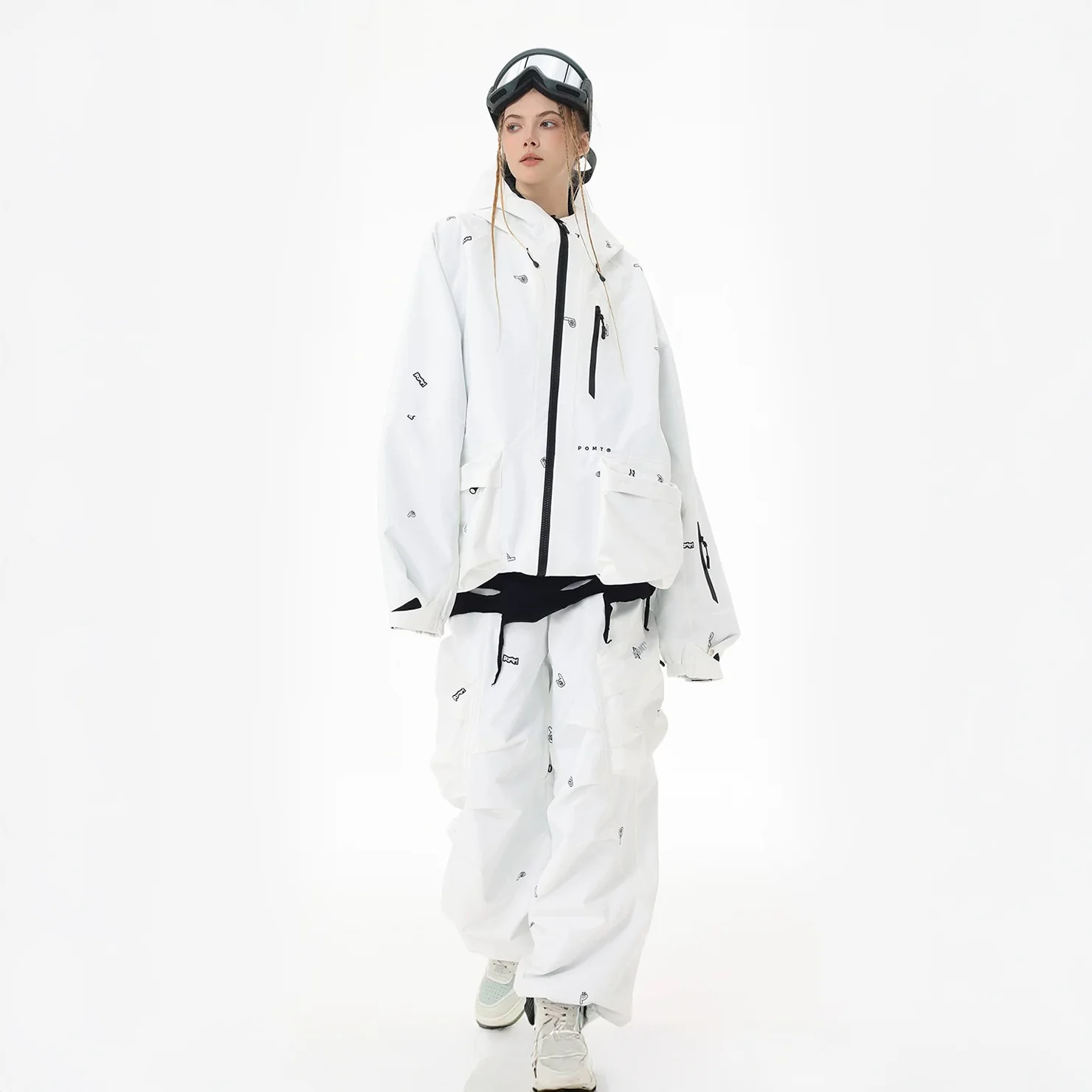 POMT CleanF Oversize 2L Snow Jackets – Unisex - Image 5