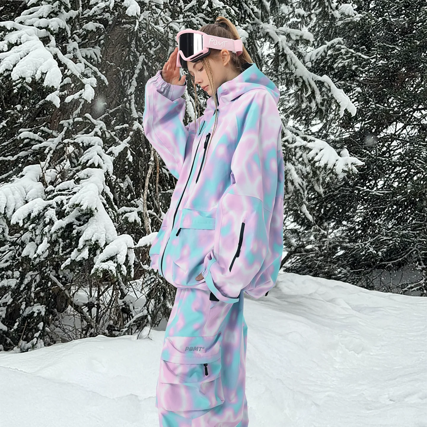 POMT CleanF Oversize 2L Snow Pants – Unisex - Image 4