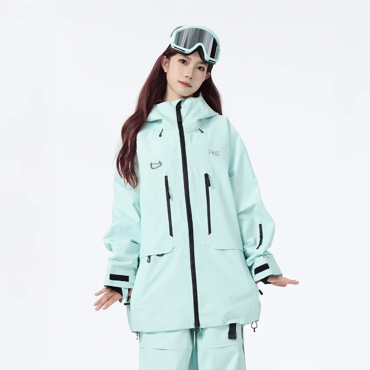 Pomt Futurx 3L Snow Jacket Ice Blue - Image 2