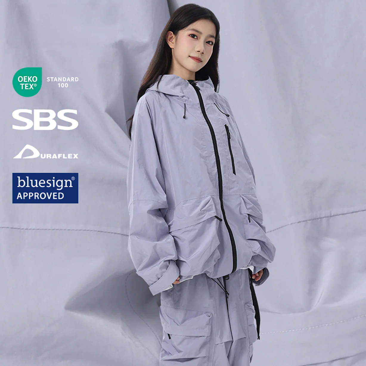 Pomt Metallic Snow Jacket - Image 2
