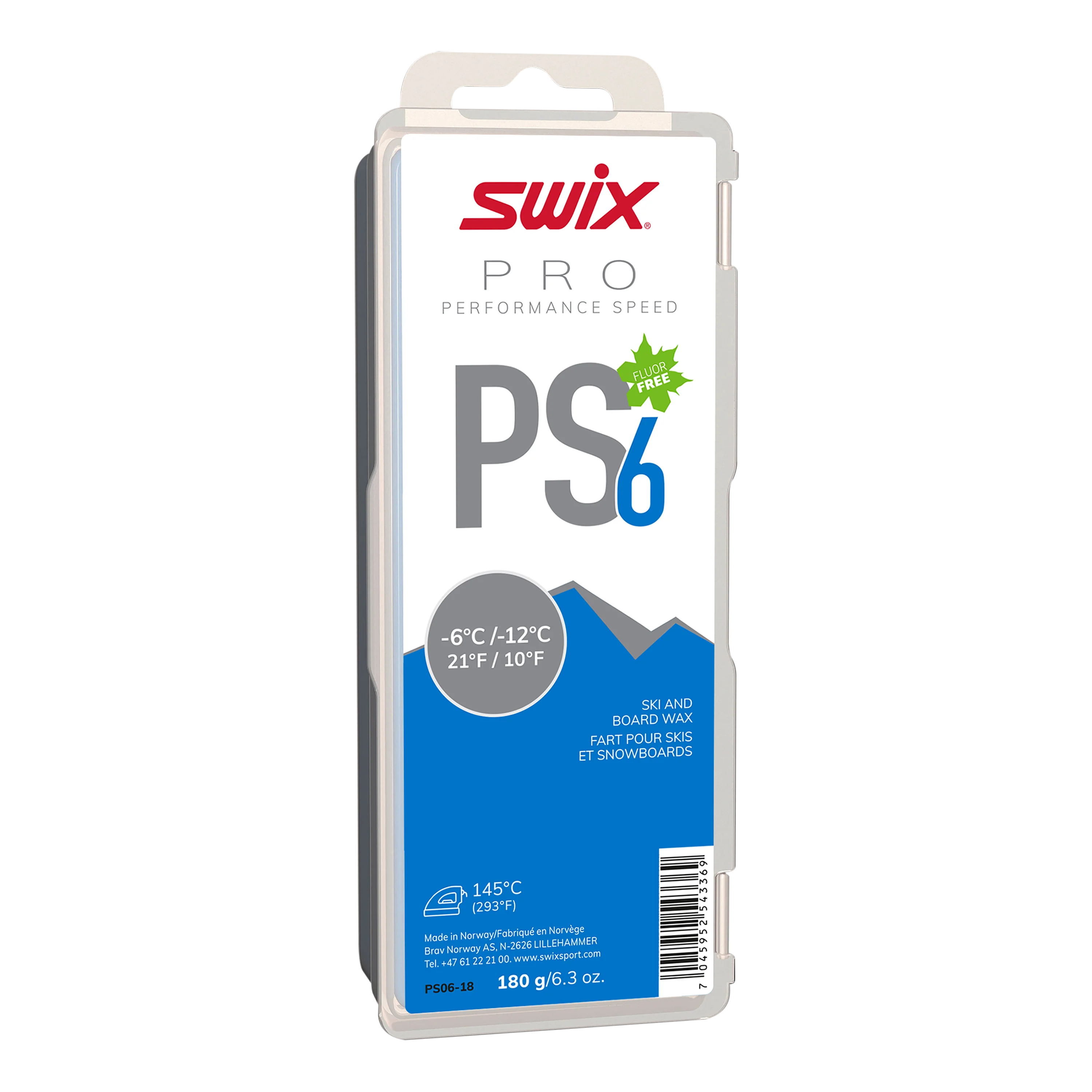 Swix PS6 Blue -6°C/-12°C, 180g