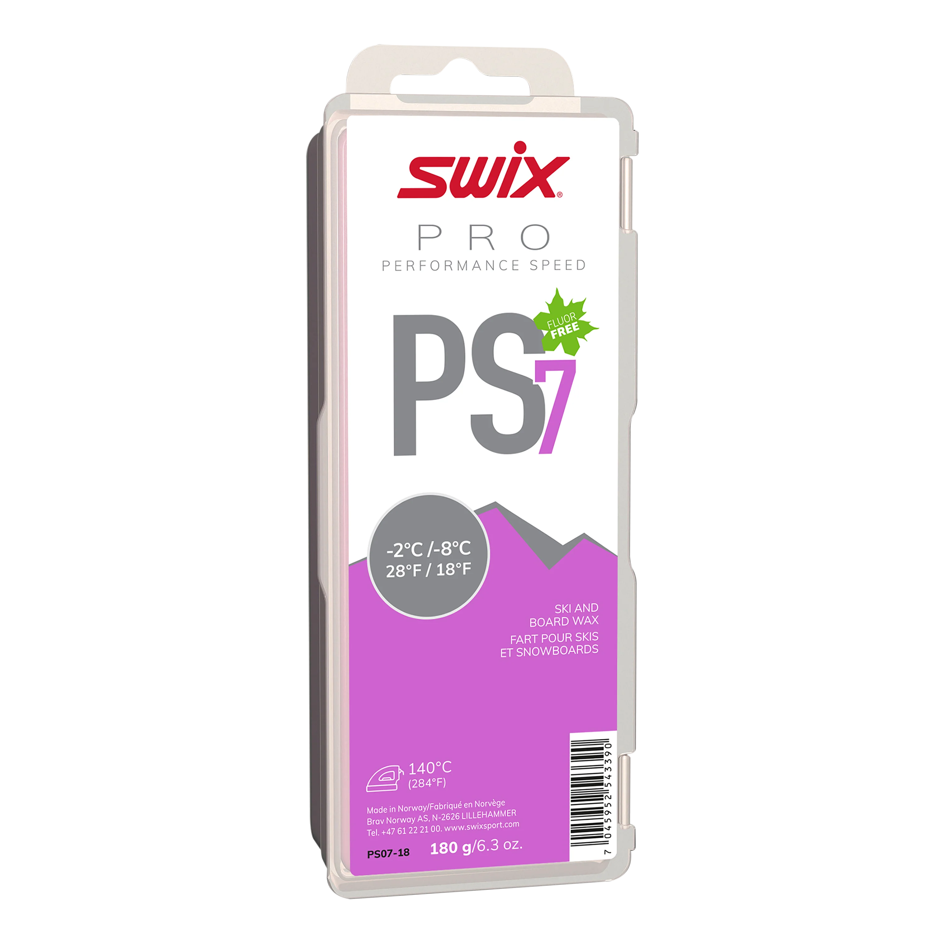 Swix PS7 Violet -2°C/-8°C, 180g