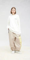 Randompow Yellowgrey All Purpose Baggy Snow Pants - Unisex - Image 2