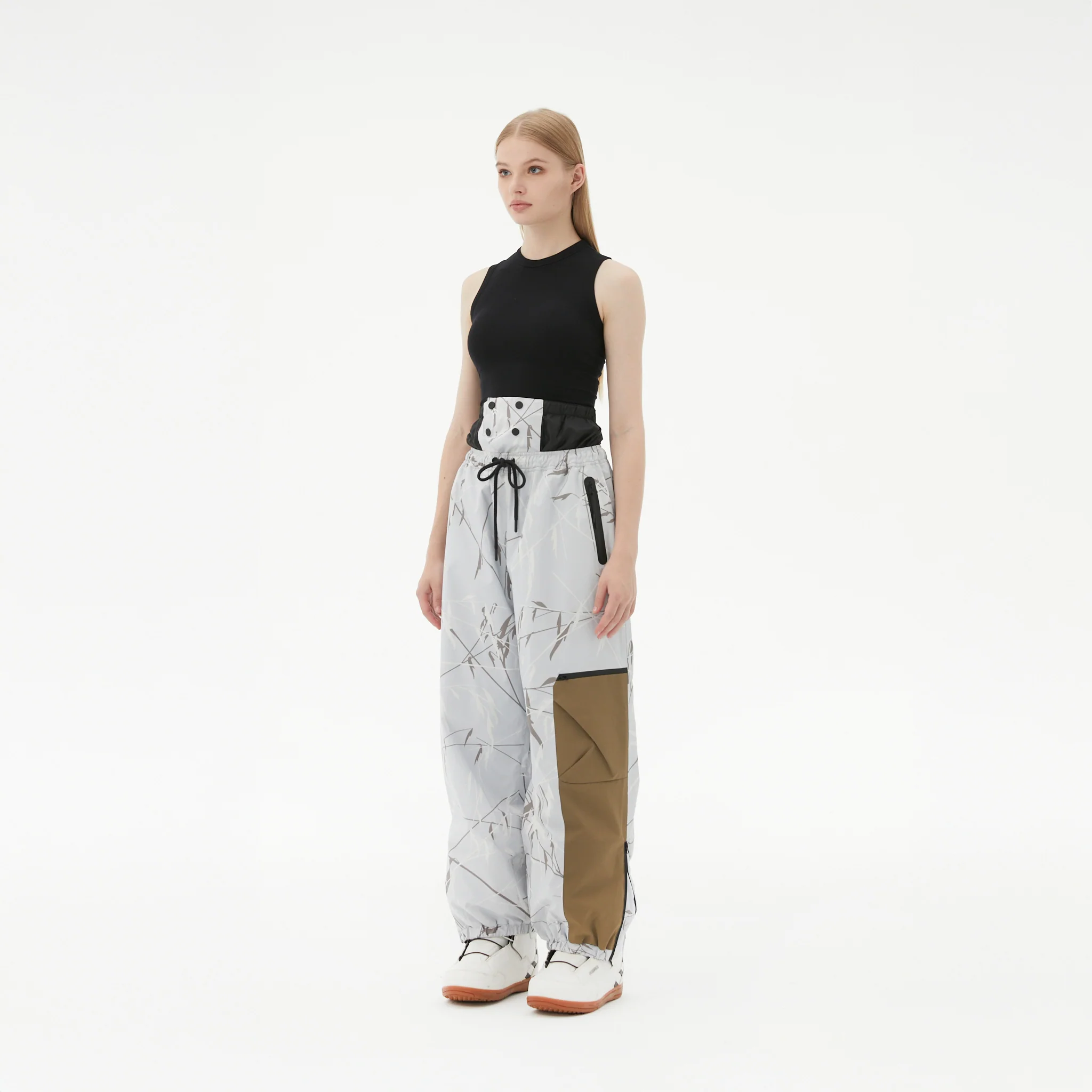 Randompow Bamboo Chinese Style Print Recco® - Pants - Image 2