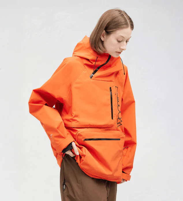 Randompow Pullover Hooded Unisex Snow Jacket - Unisex - Image 5