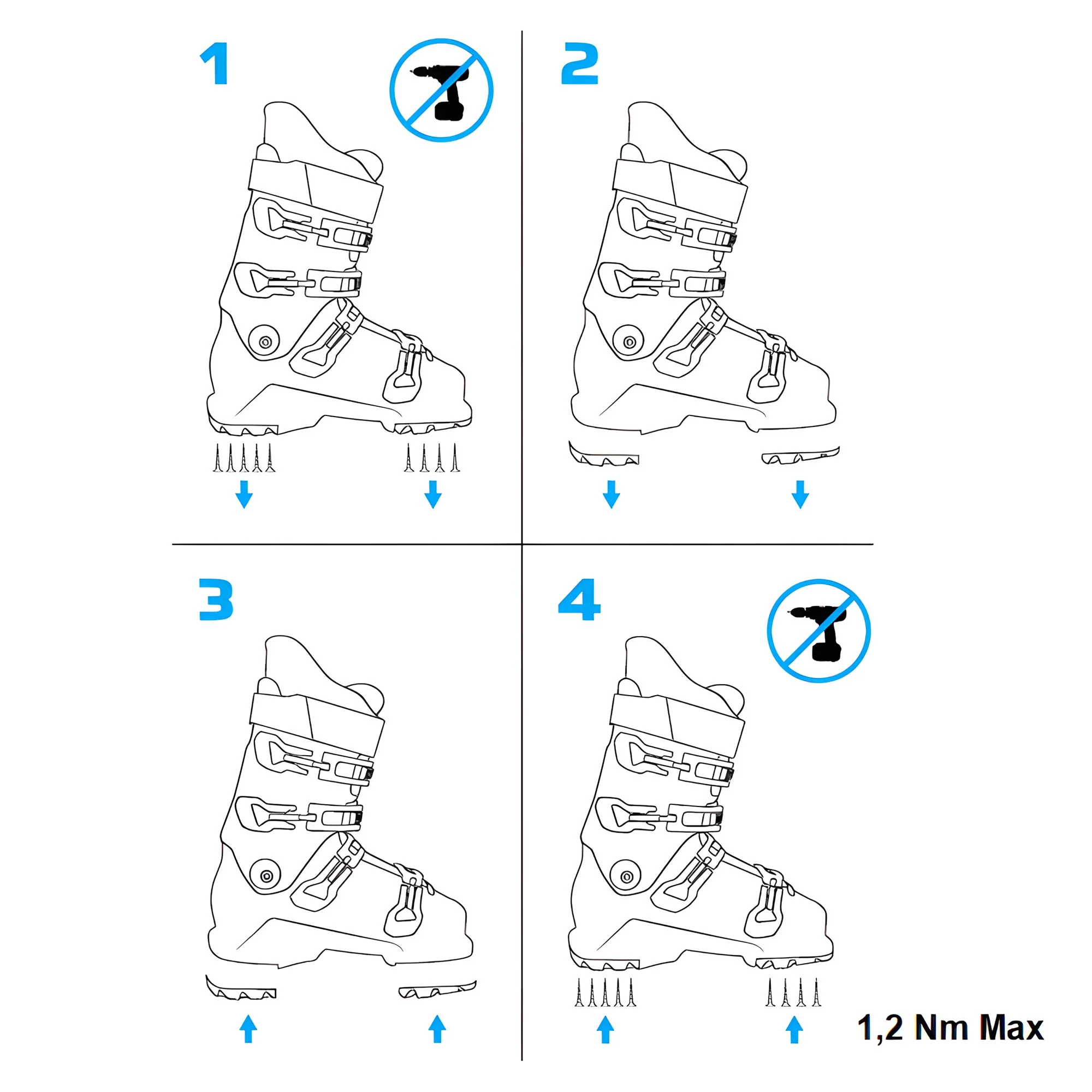 Salomon Part Sseries Front Alp Pads 5355 - Image 2