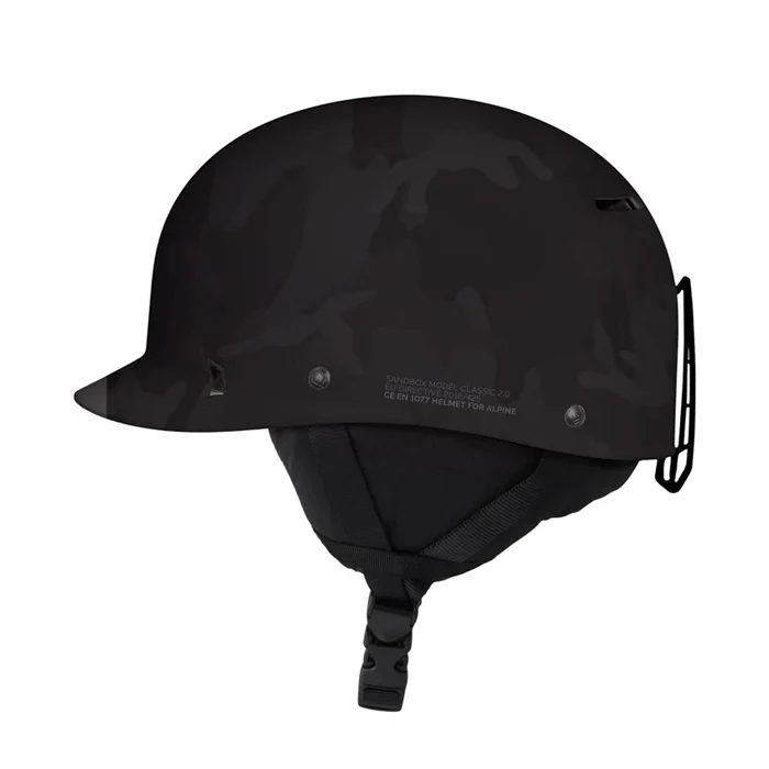 Sandbox Black Camo Classic 2.0 Snow Helmet - Image 3