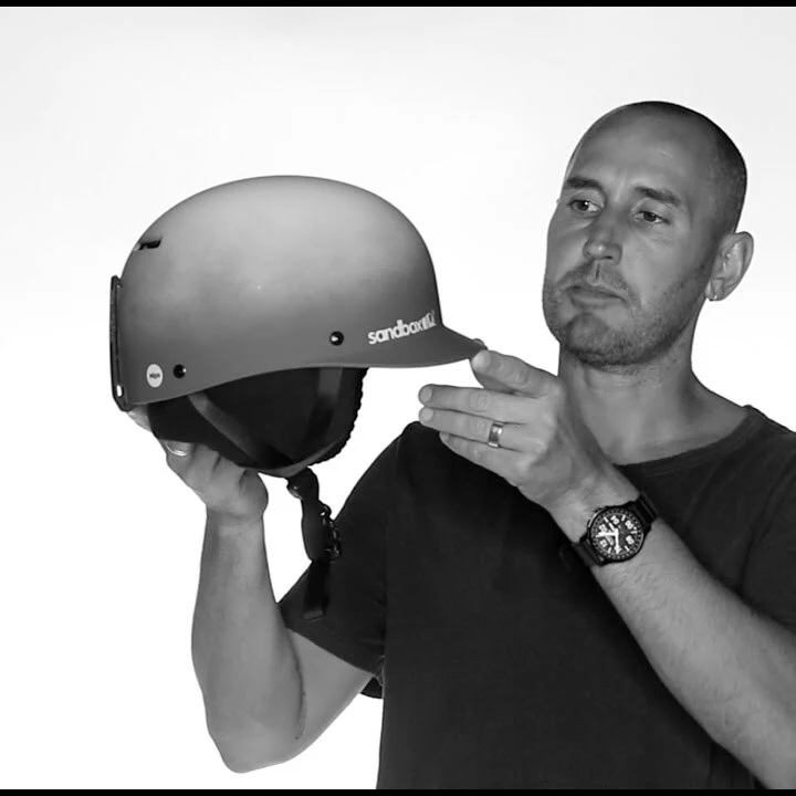 Sandbox Black Icon Snow Helmet (Fit System) - Image 8