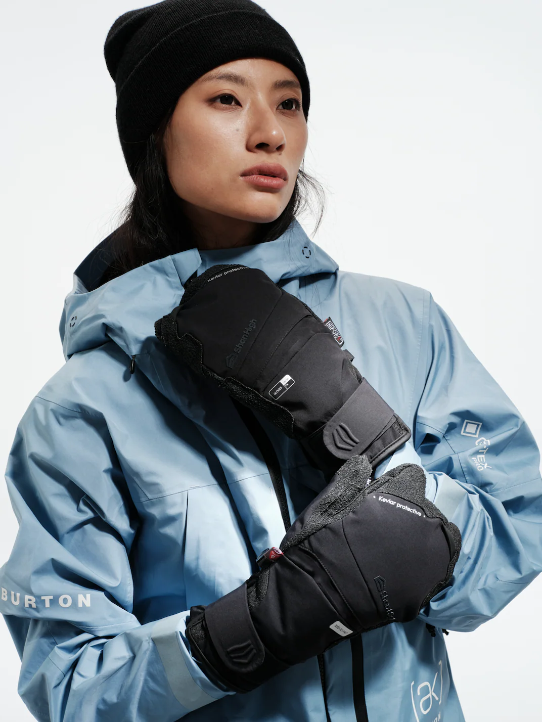 ShanHigh XRD 3D PRO Primaloft Gold Active Ski Mittens - Image 7