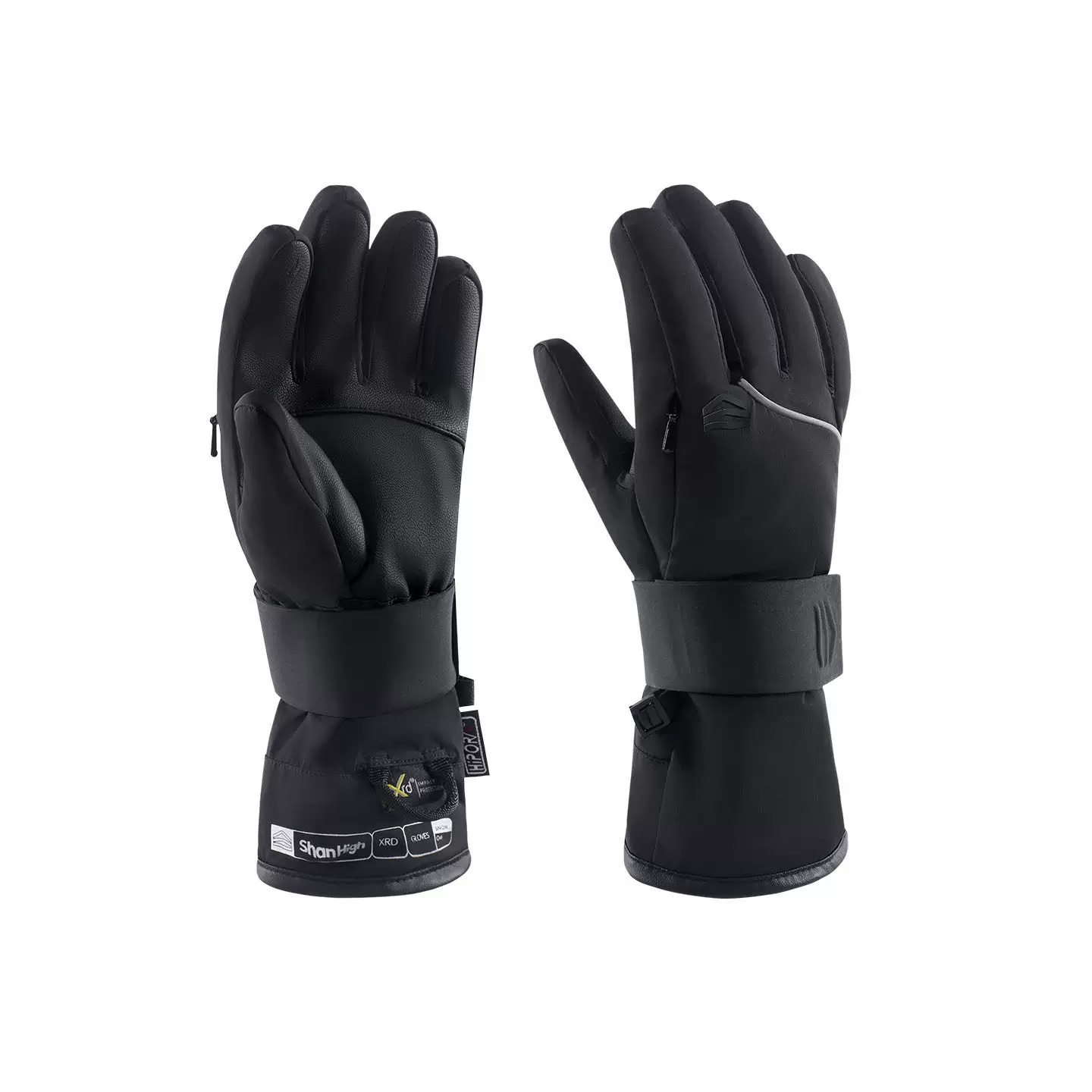 ShanHigh XRD 3D PRO Primaloft Gold Active Ski Gloves - Jr - Image 2