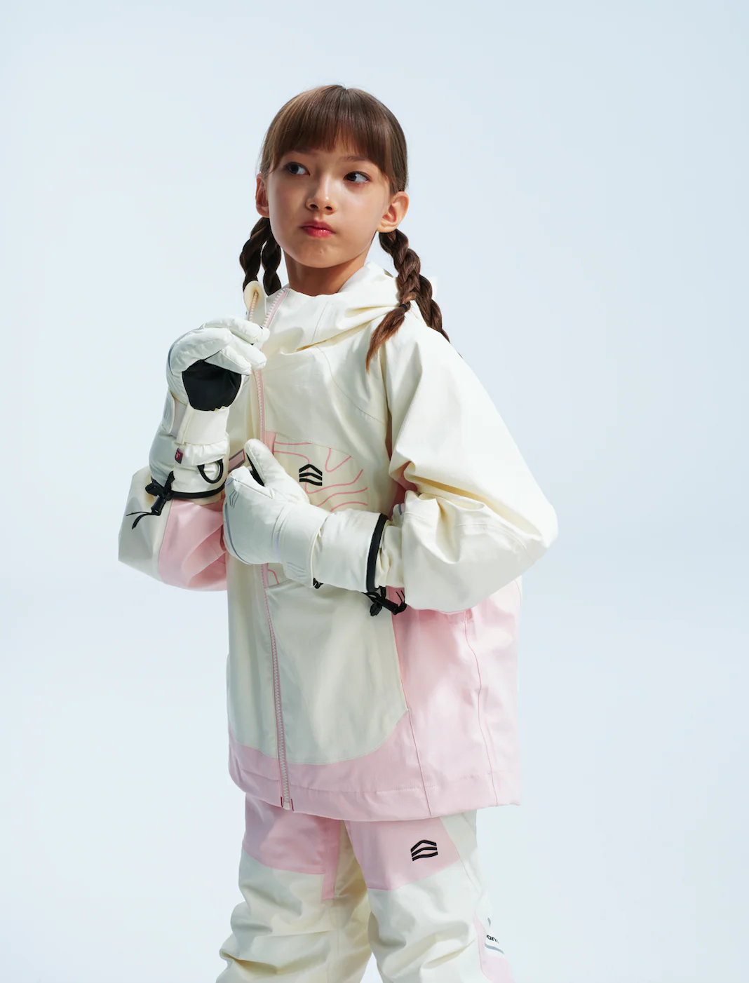 ShanHigh XRD 3D PRO Primaloft Gold Active Ski Gloves - Jr - Image 6