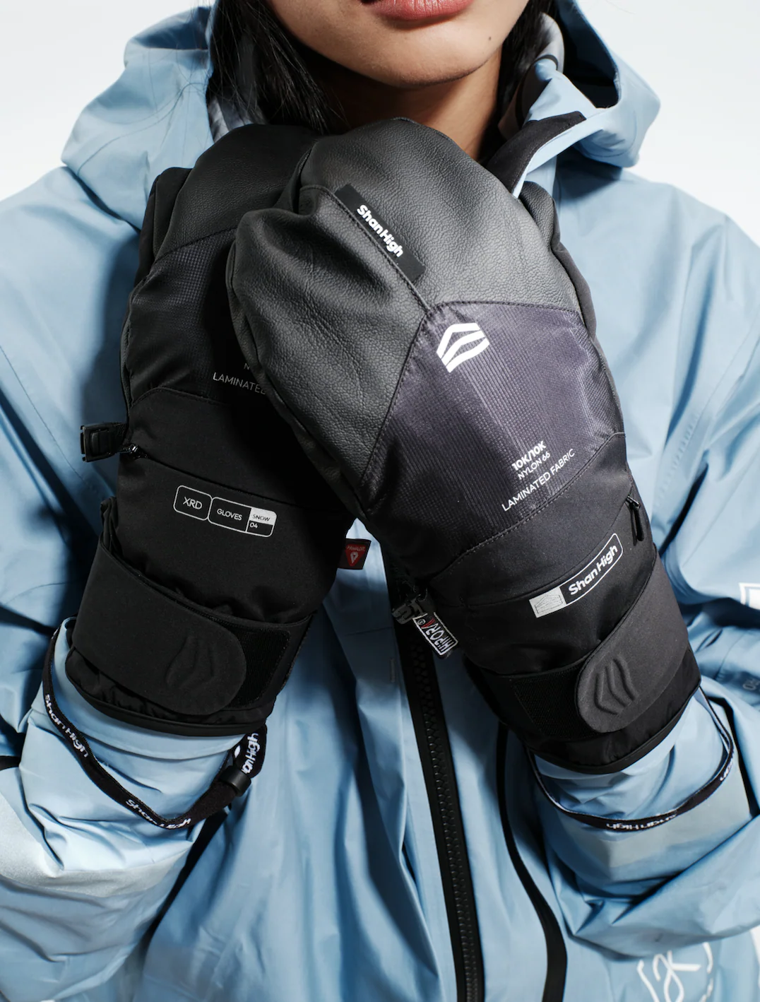 ShanHigh XRD 3D Primaloft Gold Active Ski Mittens - Image 8