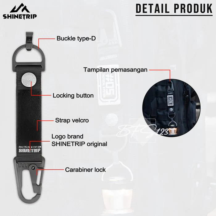 SHINETRIP ST-05 Keychain Hook - Image 4