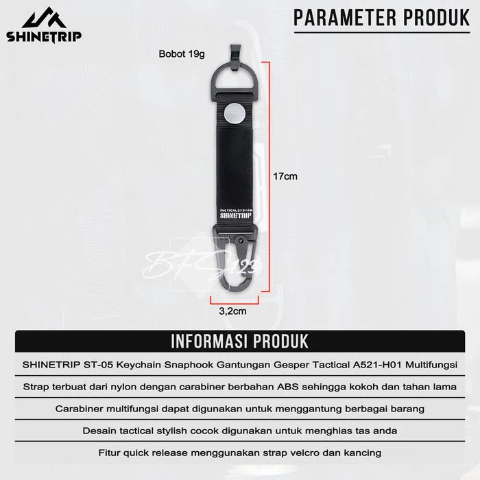 SHINETRIP ST-05 Keychain Hook - Image 6