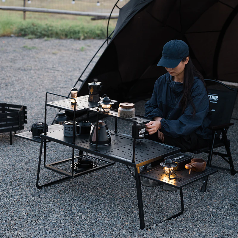 ShineTrip Series Black Mist IGT Camping Table - Image 3