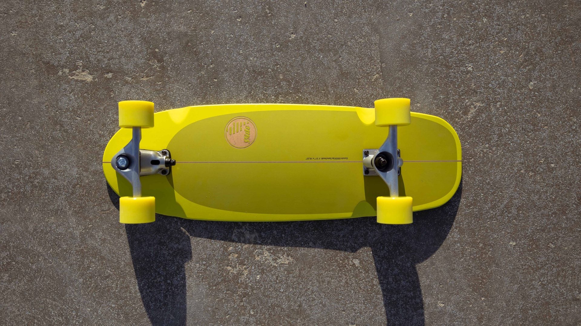 Slide Gussie 31'' Surf Skateboard- Spoon - Image 6