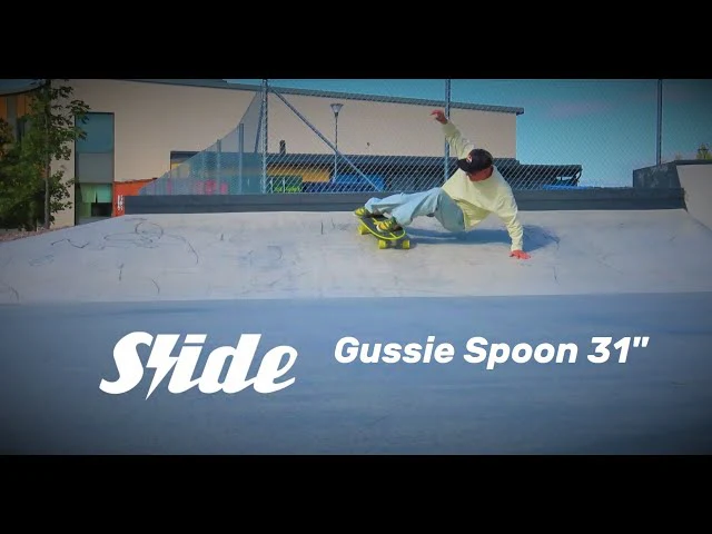 Slide Gussie 31'' Surf Skateboard- Spoon - Image 8
