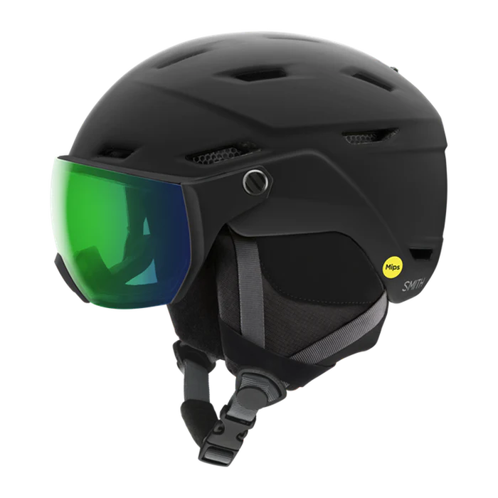 Smith Survey Mips Matte Black + Chromapop Everyday Green Mirror