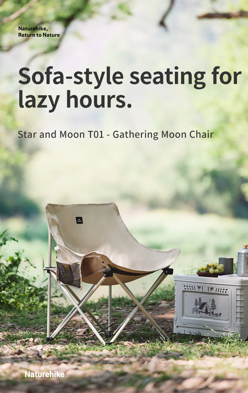 Naturehike Stellaluna T01 Gathering Moon Chair - Image 4
