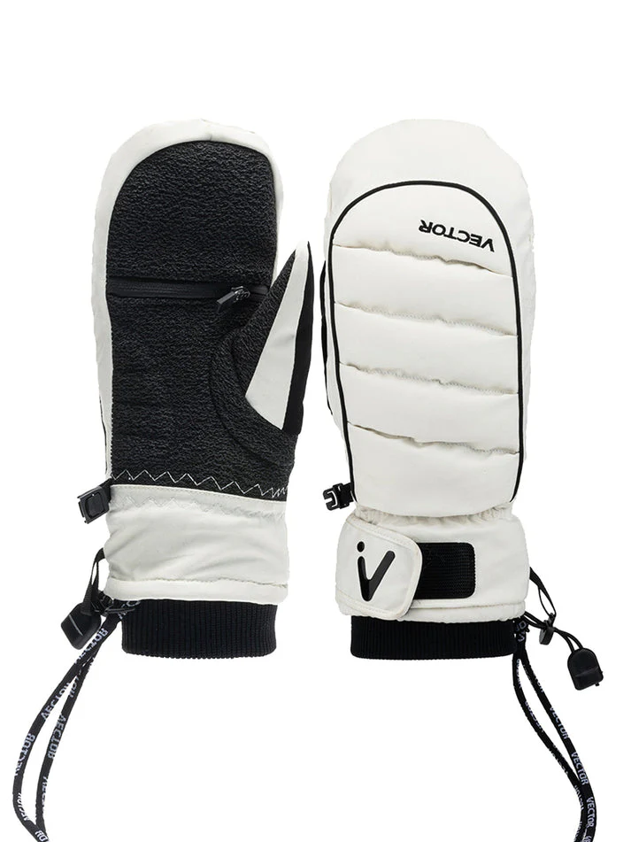 Vector Glide Kevlar 3-in-1 Snowboard & Ski Mittens With Wrist Guard - Image 2