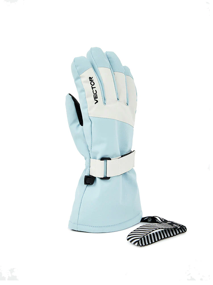 Vector Puzzle Ski Gloves - Kids - Image 2