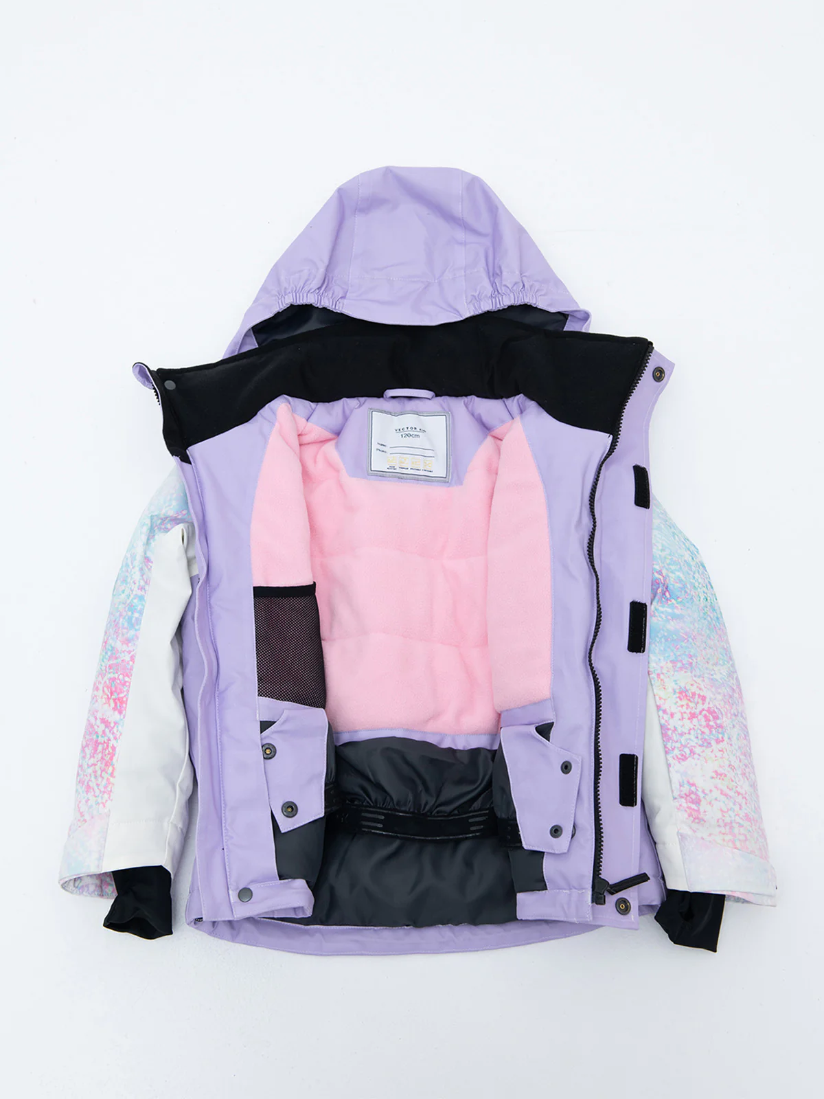 Vector Romantic Elf Kids' Glow Anorak Jacket - Image 2