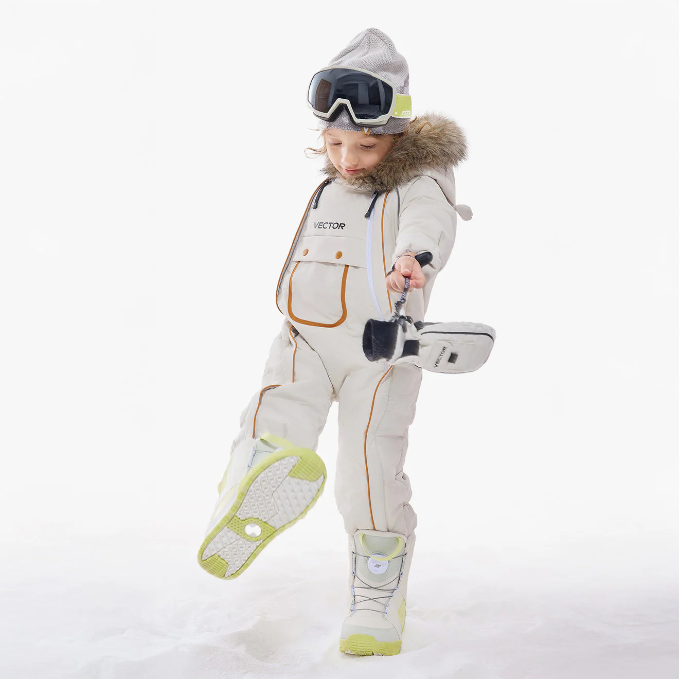 Vector Toddlers' Cubbie One Piece Snowsuit - Children's - Image 2