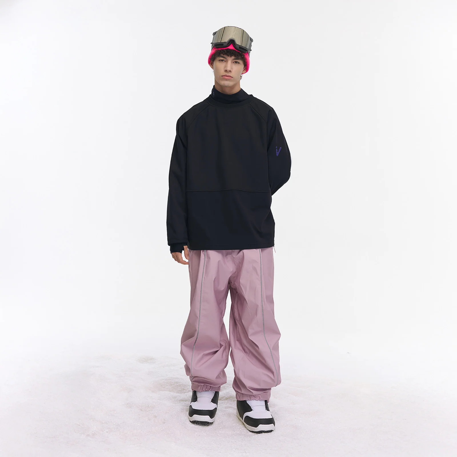 Vector Turtleneck Snow Crew Mid-Layer Sweatshirt - Unisex - Image 5