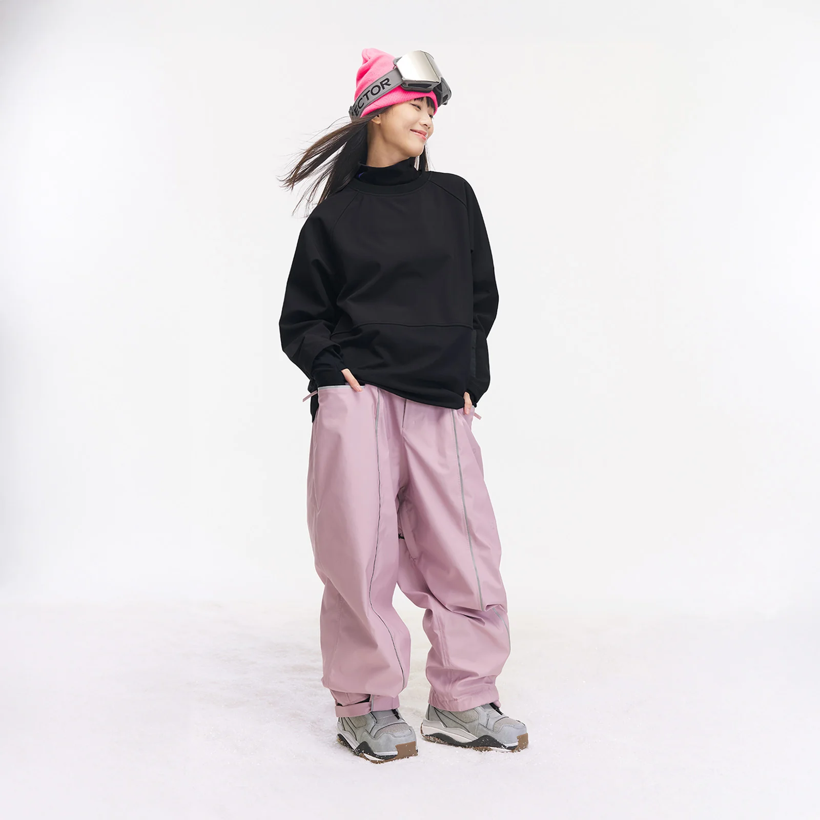 Vector Turtleneck Snow Crew Mid-Layer Sweatshirt - Unisex - Image 6