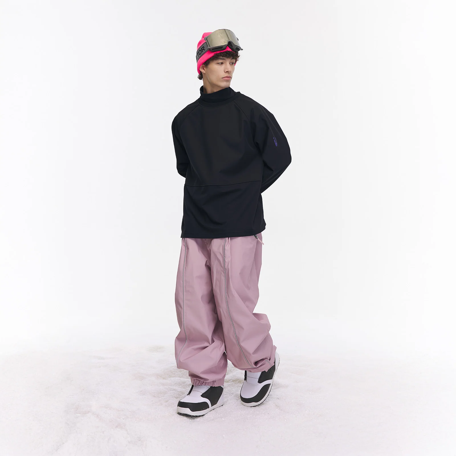 Vector Turtleneck Snow Crew Mid-Layer Sweatshirt - Unisex - Image 7