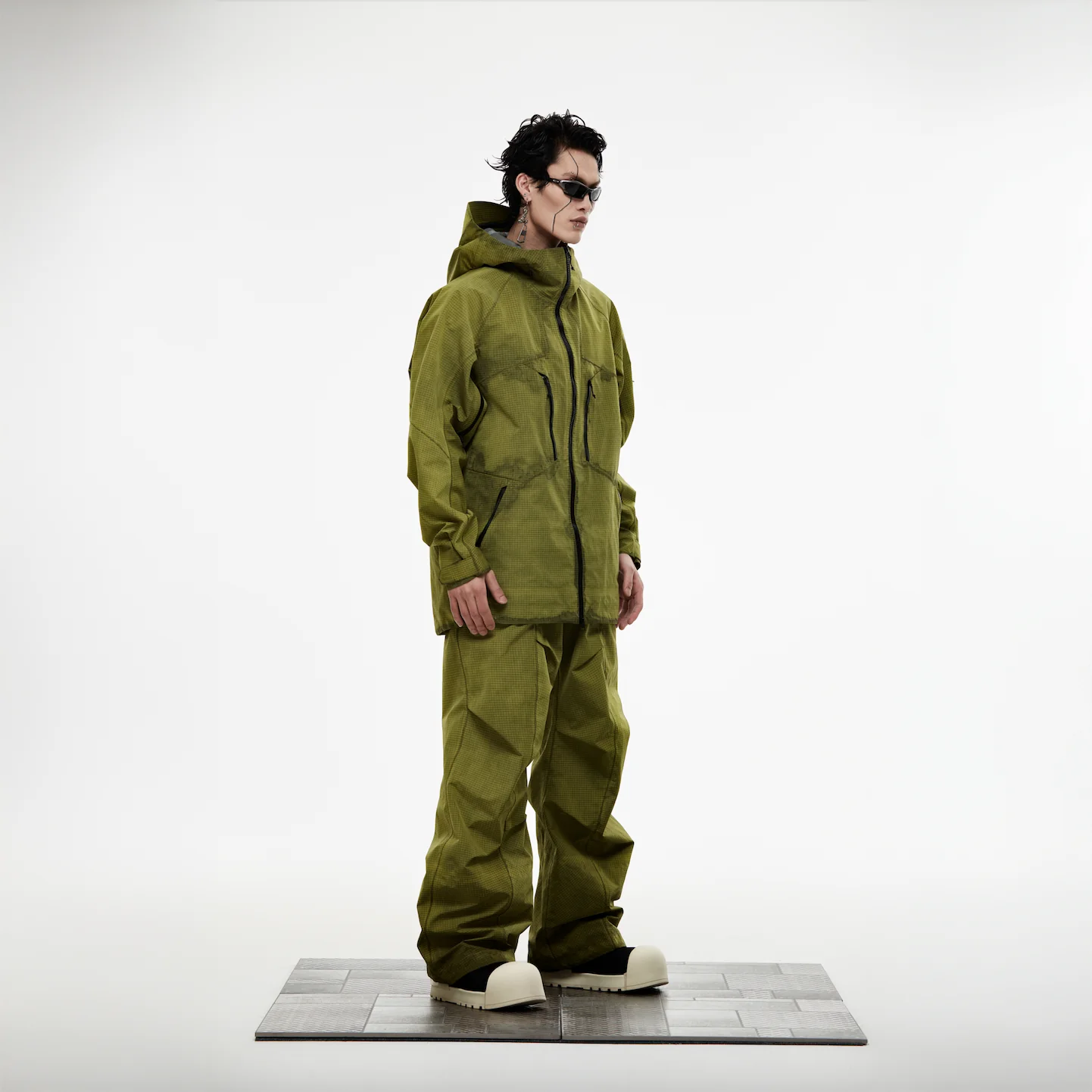 Yakky Washed Dye Series Snow Jacket – Unisex