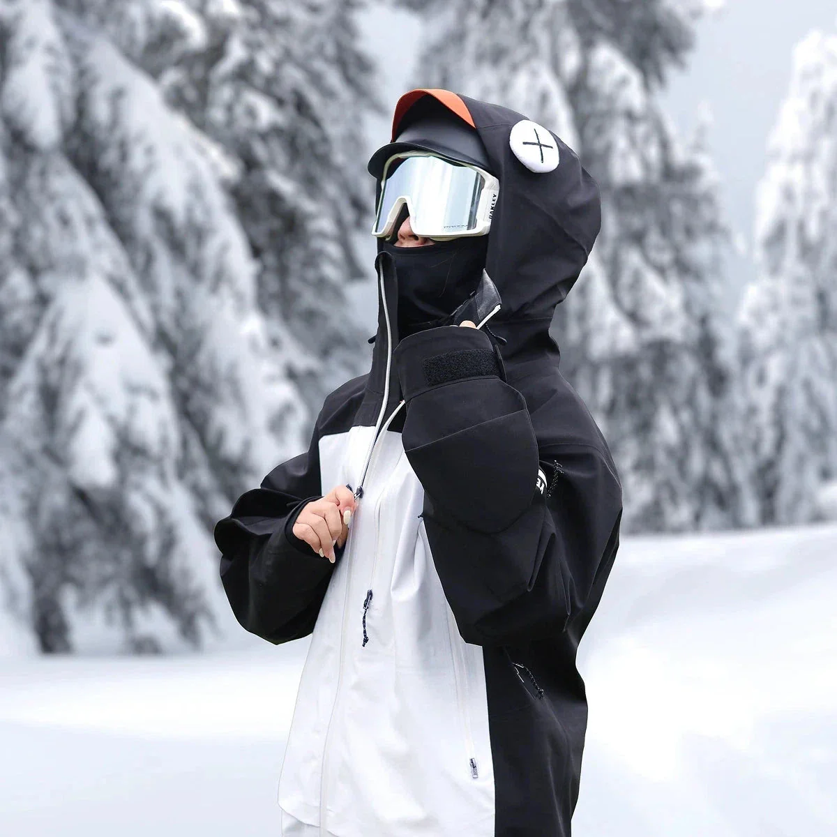 YEYEPOP Freeride Penguin Series 3L Hard Shell Snow Jacket - Unisex